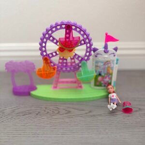 Polly Pocket Tropical Treats Carnival Playset Ferris Wheel Kids